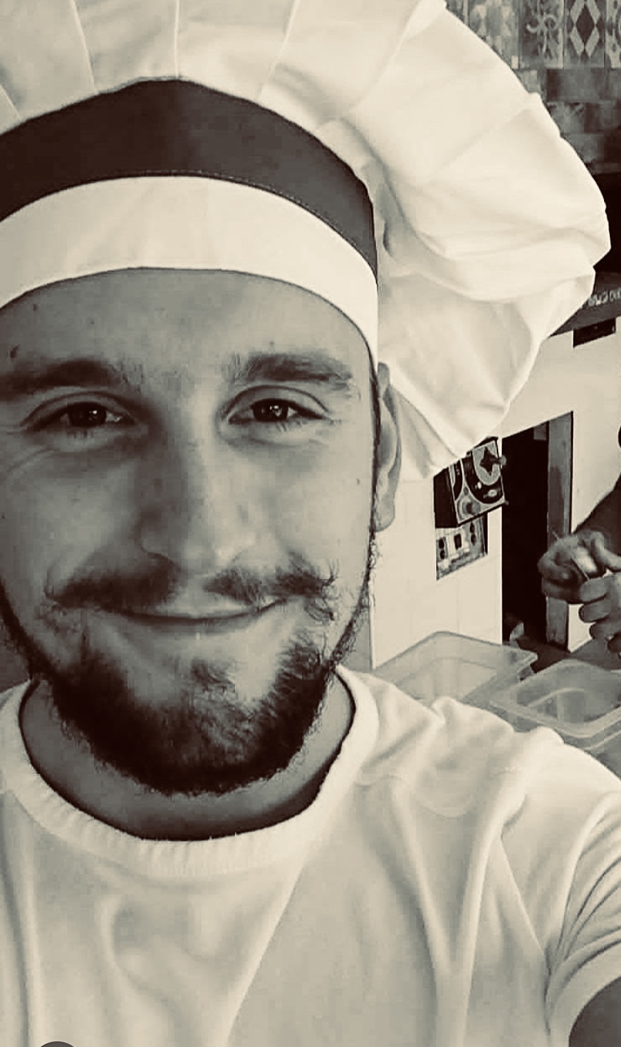 “Marco all’interno di uno dei nostri laboratori”, (2017)